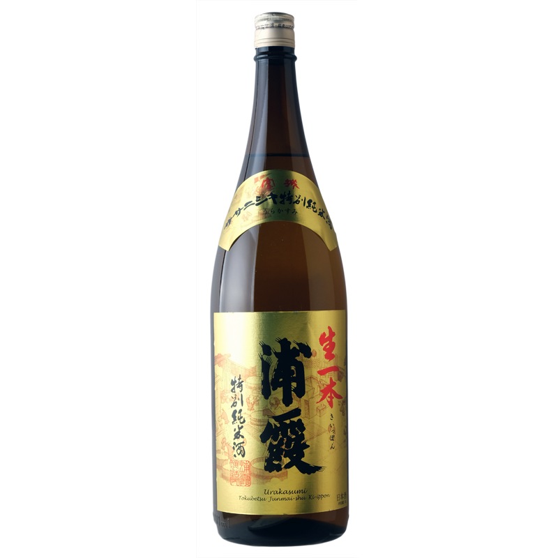 浦霞（うらがすみ）特別純米酒 生一本（きいっぽん）｜【浦霞】1800ml
