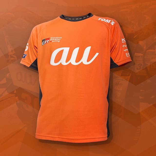 2021 SUPER GT 36号車au チームTシャツ