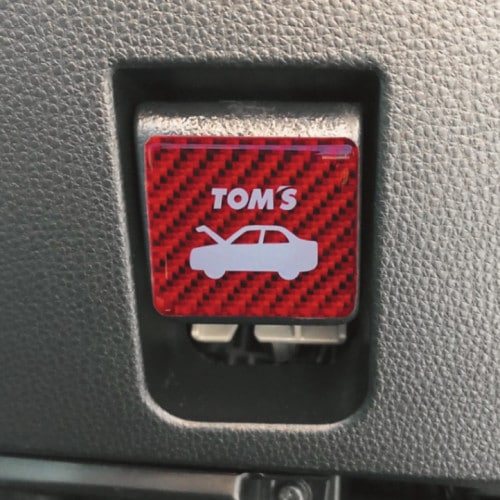 ボンネットオープナー(ブラック・レッド)