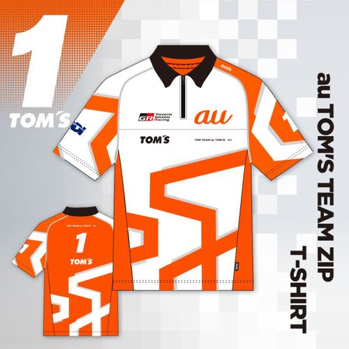 2025 ZIPシャツ【TGR TEAM au TOM’S】