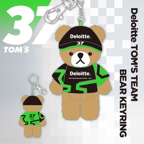 2025 ベアキーホルダー【TGR TEAM Deloitte TOM'S】