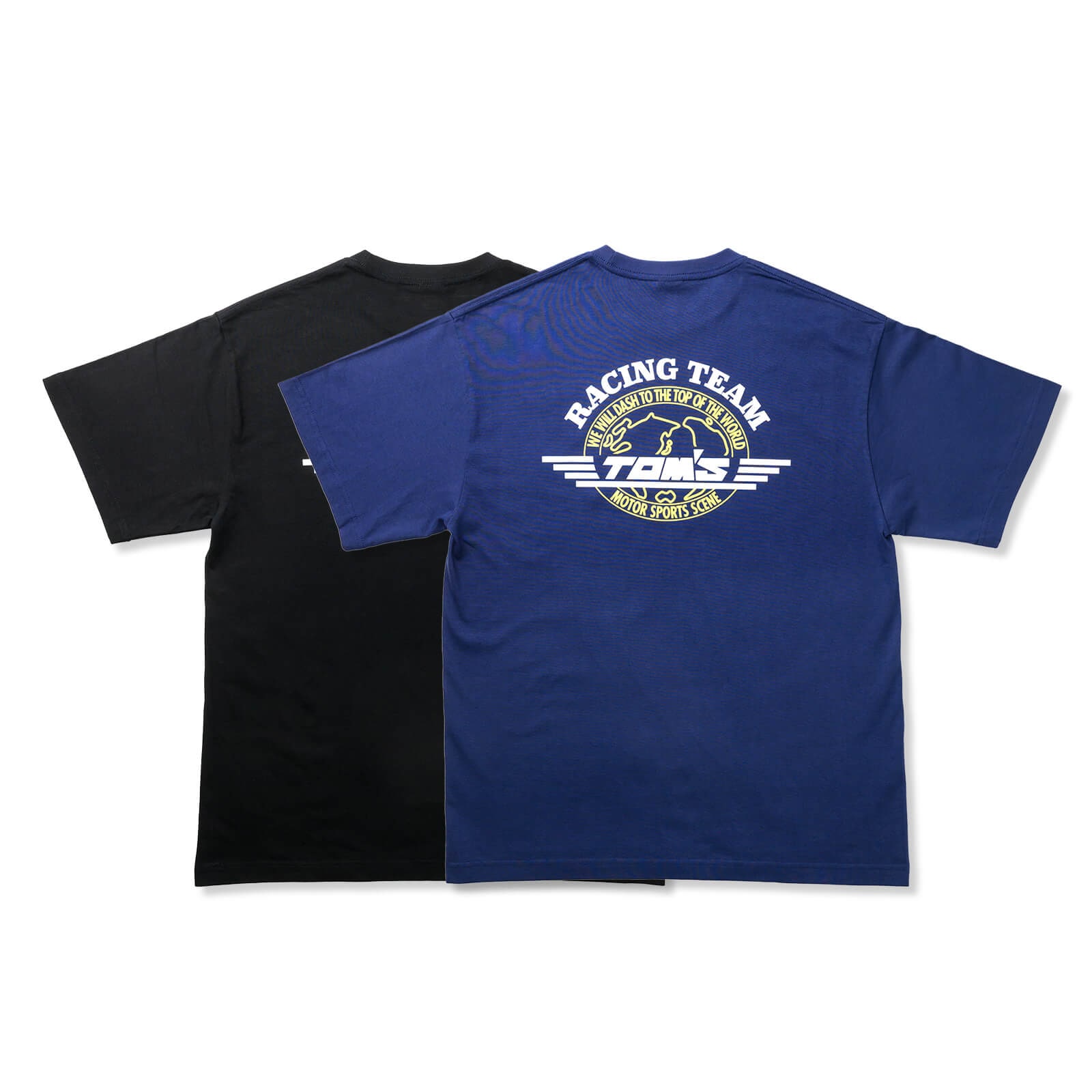 グラフィックTシャツ ブラック ネイビー