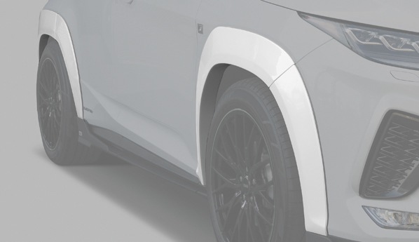 【LEXUS RX】 オーバーフェンダー