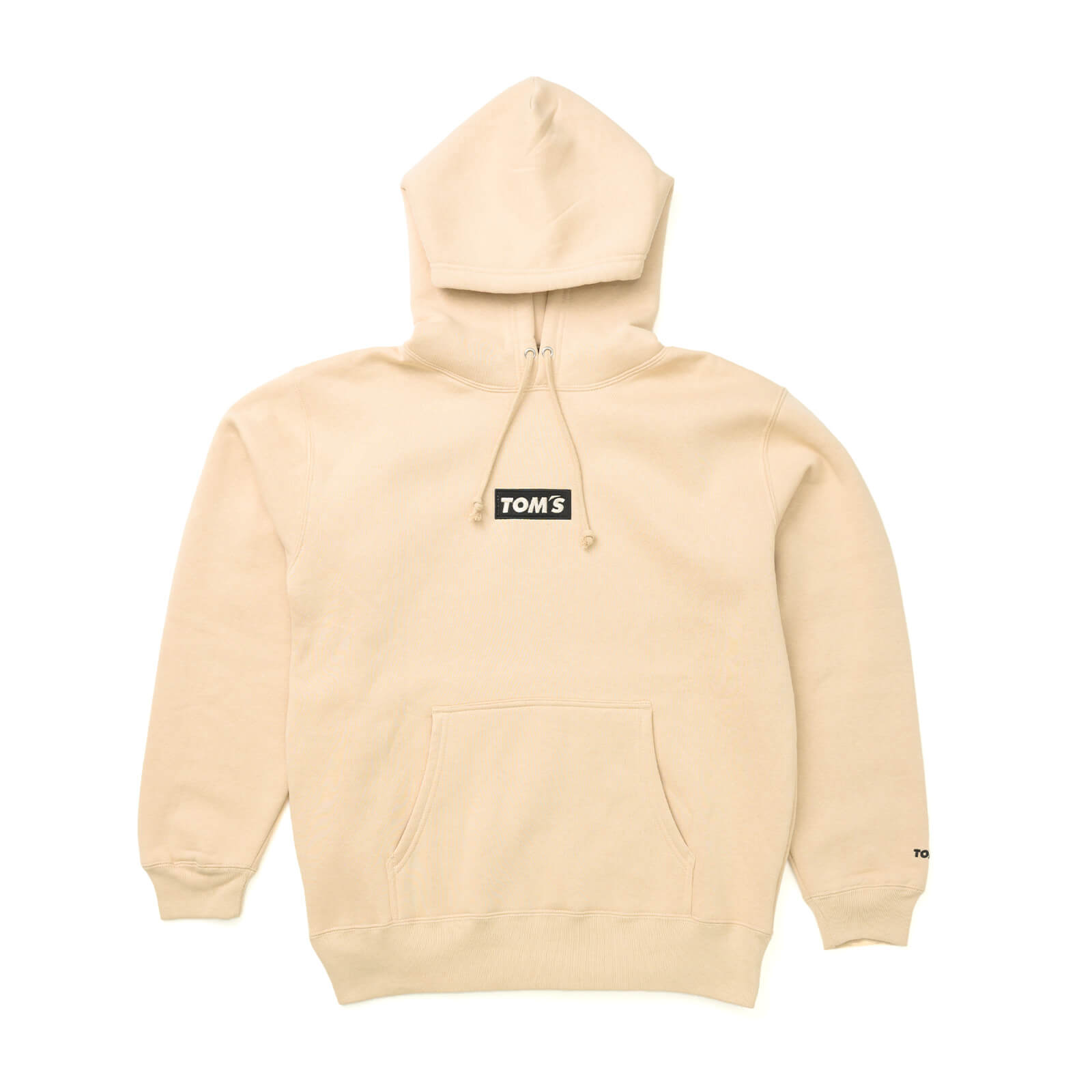 ボックスロゴパーカー ブラック ベージュ ネイビー