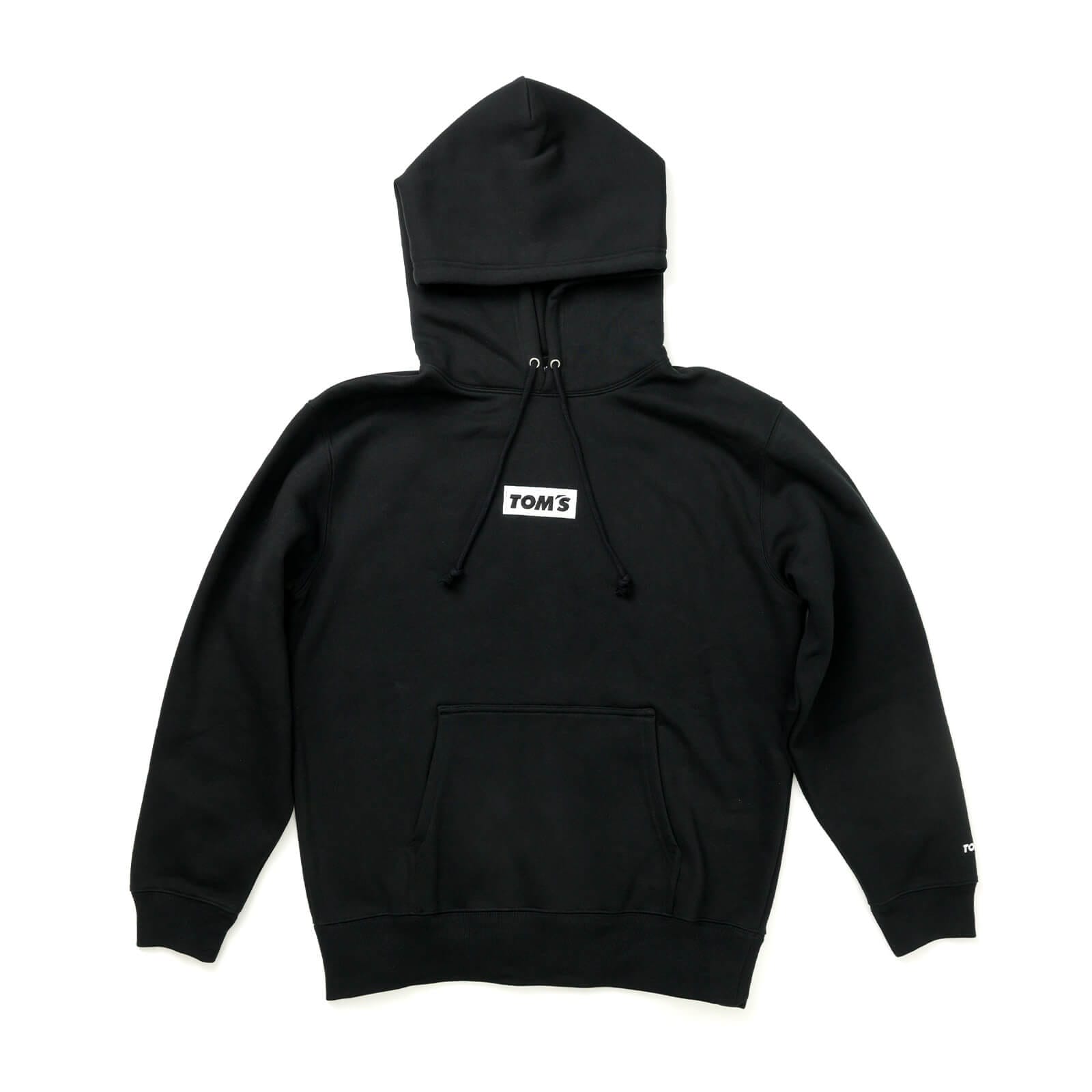 ボックスロゴパーカー ブラック ベージュ ネイビー