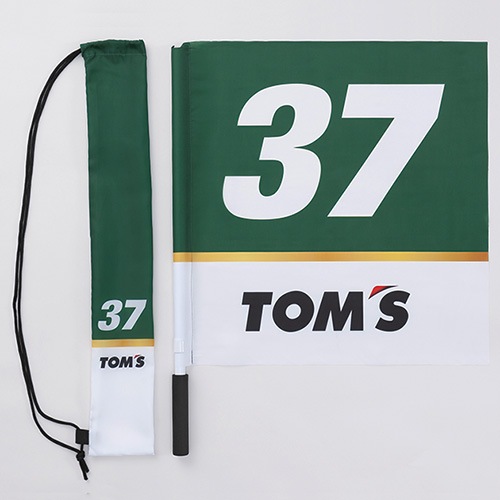 応援グッズ tomu トムス Super Formula 37号車応援フラッグ