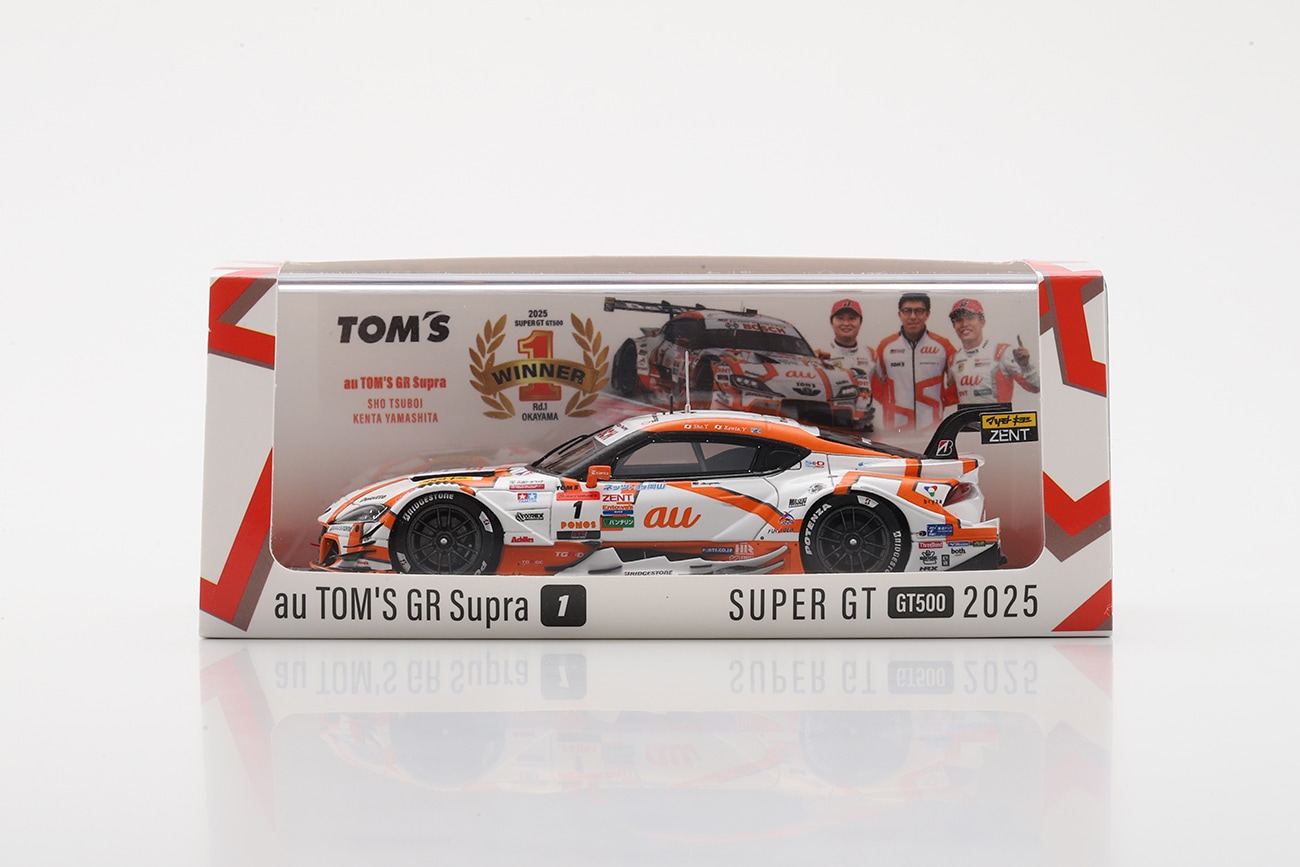 予約販売】「au TOM'S GR Supra No.1」第1戦 優勝仕様 【スパーク社製