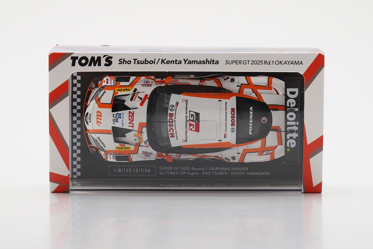 予約販売】「au TOM'S GR Supra No.1」第1戦 優勝仕様 【スパーク社製