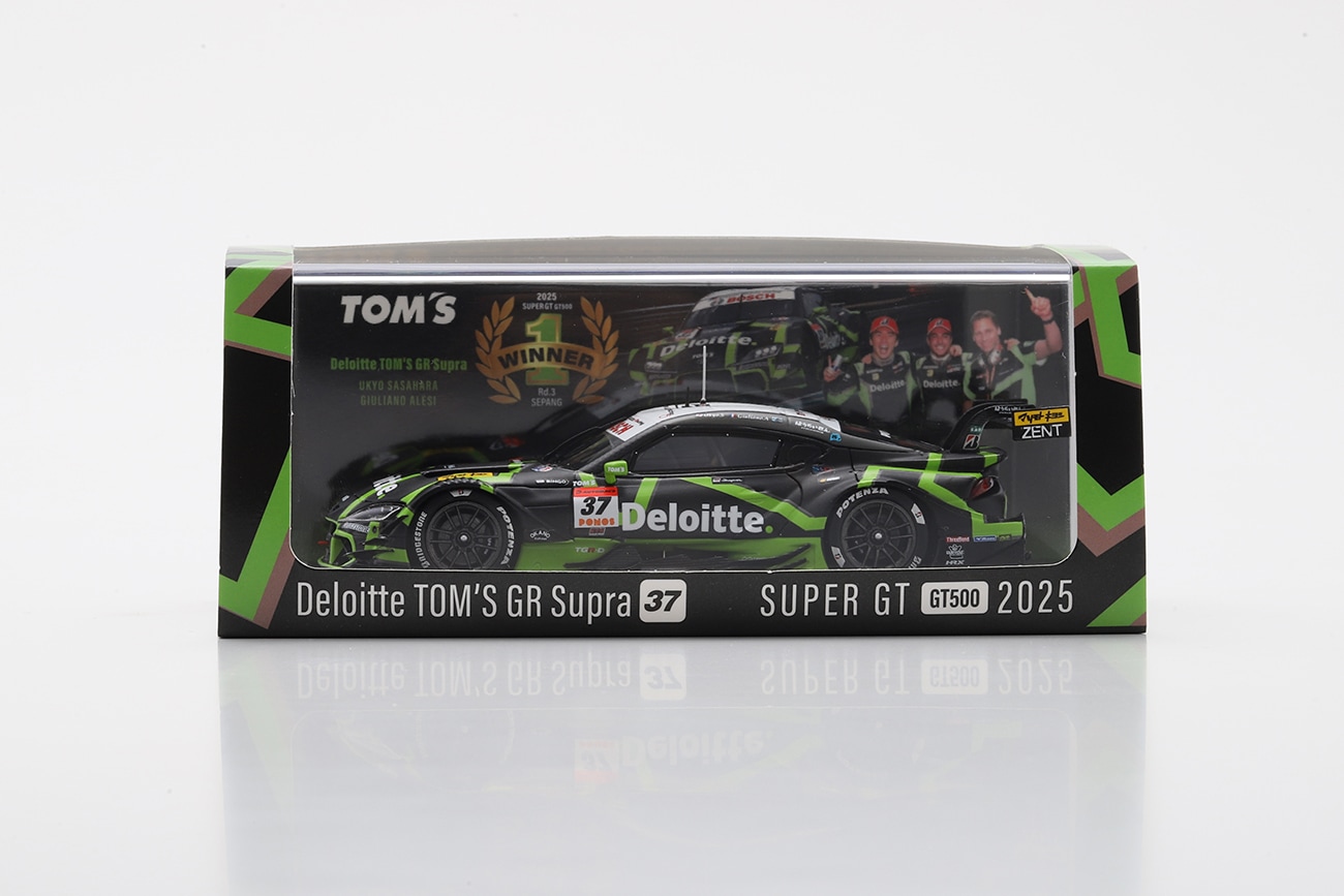 予約販売】「Deloitte TOM'S GR Supra No.37」第3戦 優勝仕様