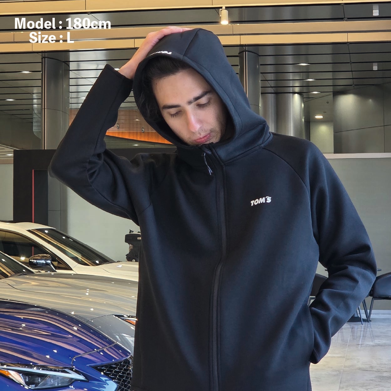 ダンボールニットパーカー