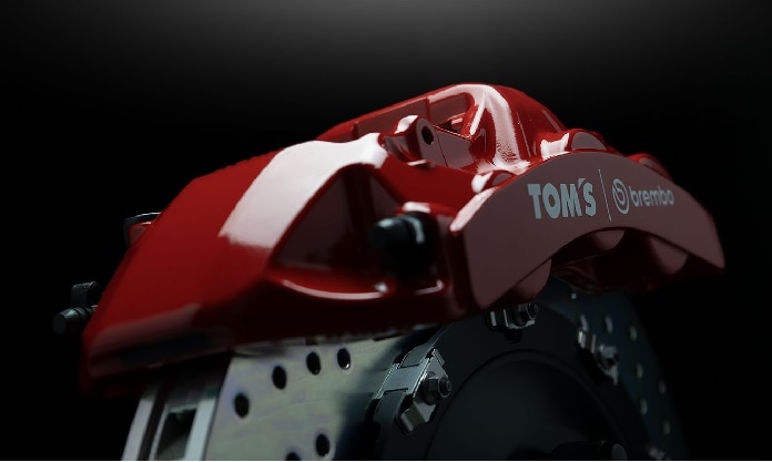 【Brenbo×TOM'S】　モノブロックGTキャリパー フロント