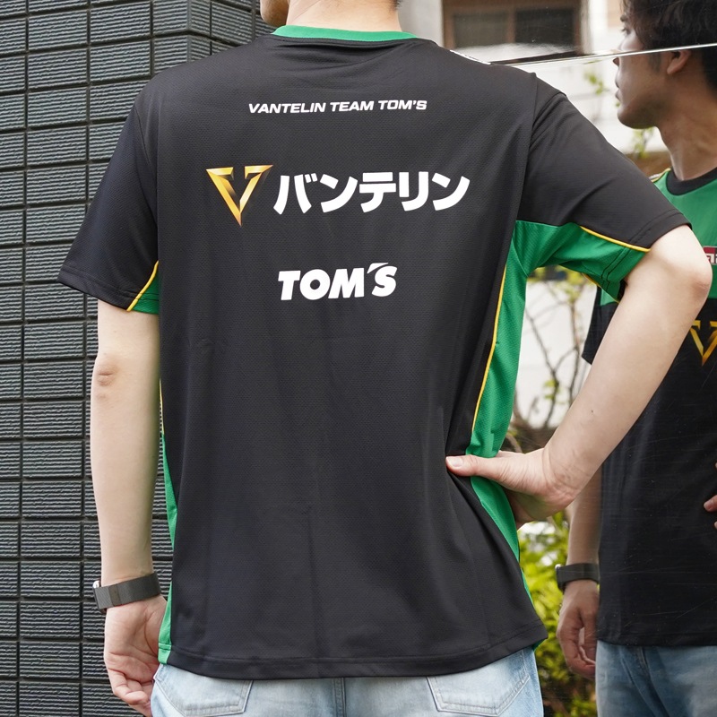2024 チームTシャツ【VANTELIN TEAM TOM'S】　TOMS-S-2401-