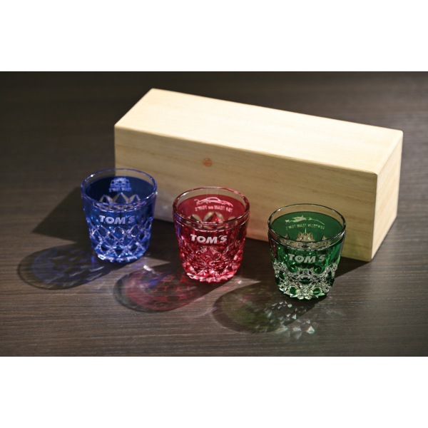 【予約販売】限定25セット！ TOM'S×江戸切子