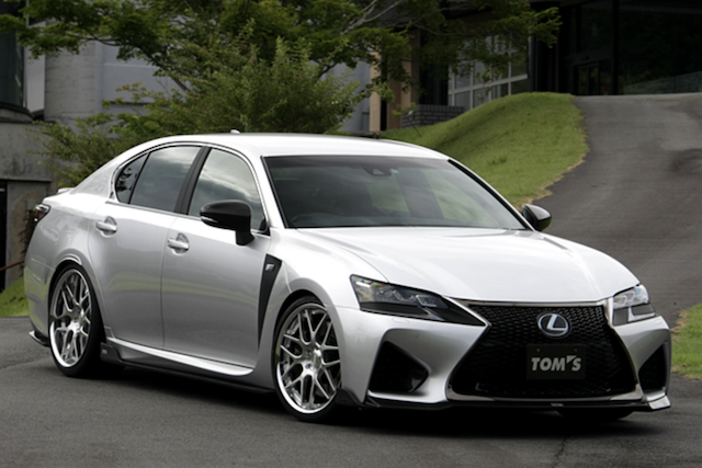 LEXUS GS-F】カーボンドアミラーカバー