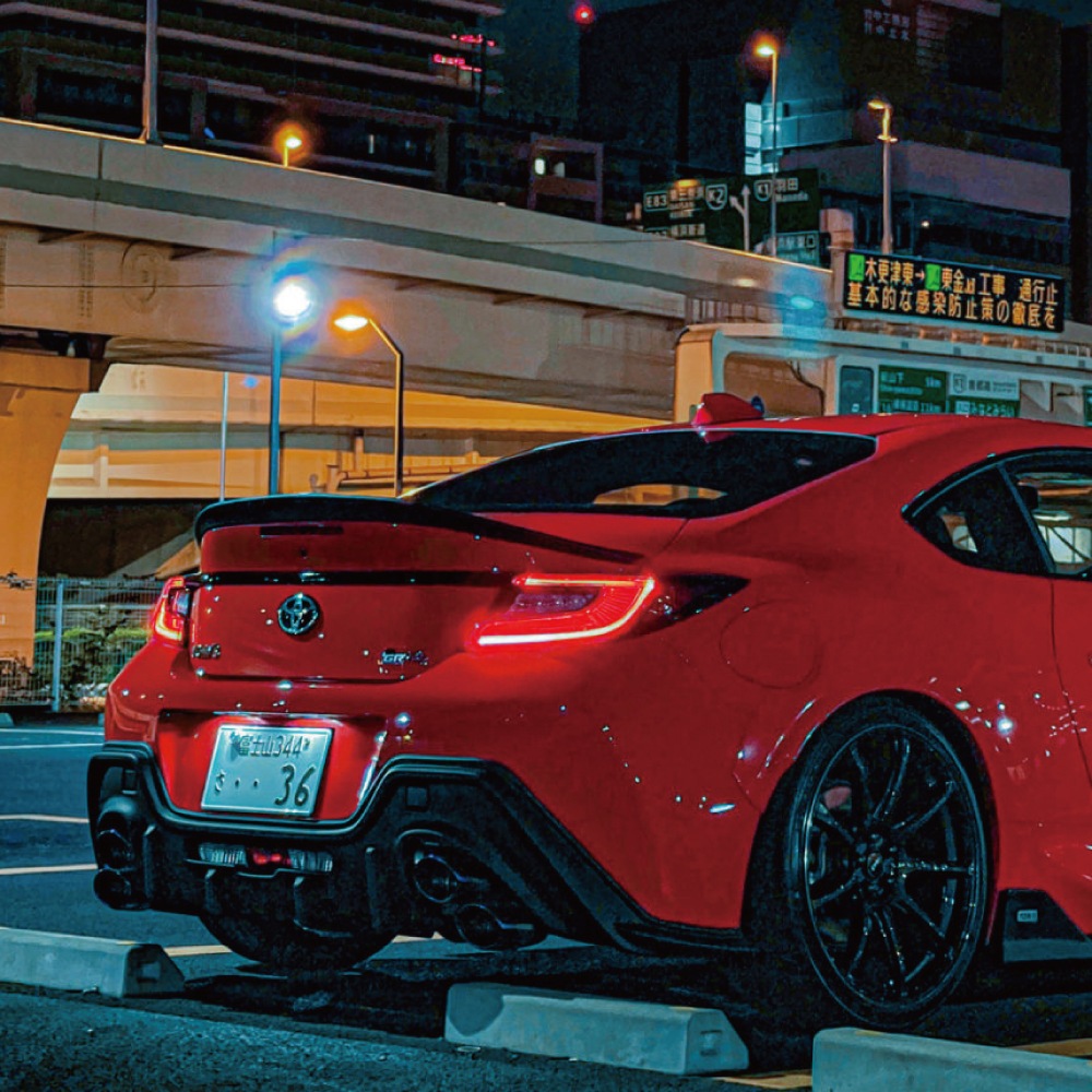 【GR86】リヤアンダーディフューザー