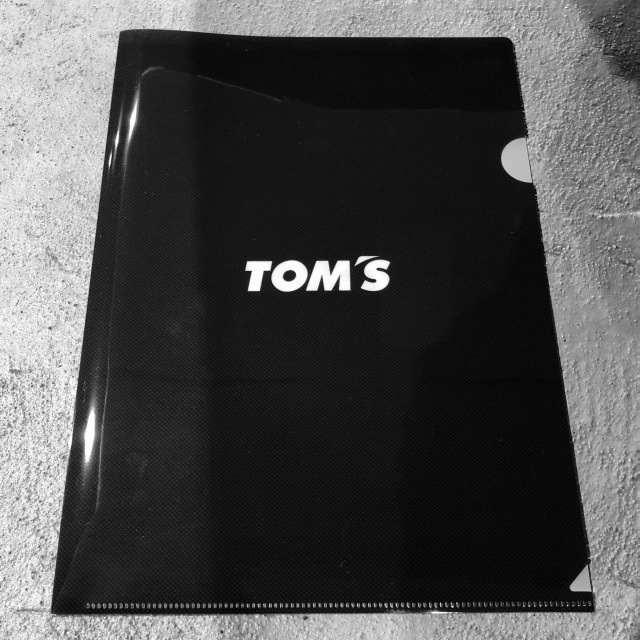 トムス クリアファイル4枚セット（A4サイズ）