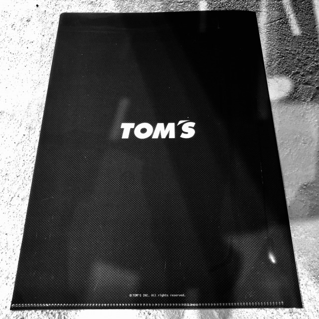 トムス クリアファイル4枚セット（A4サイズ）