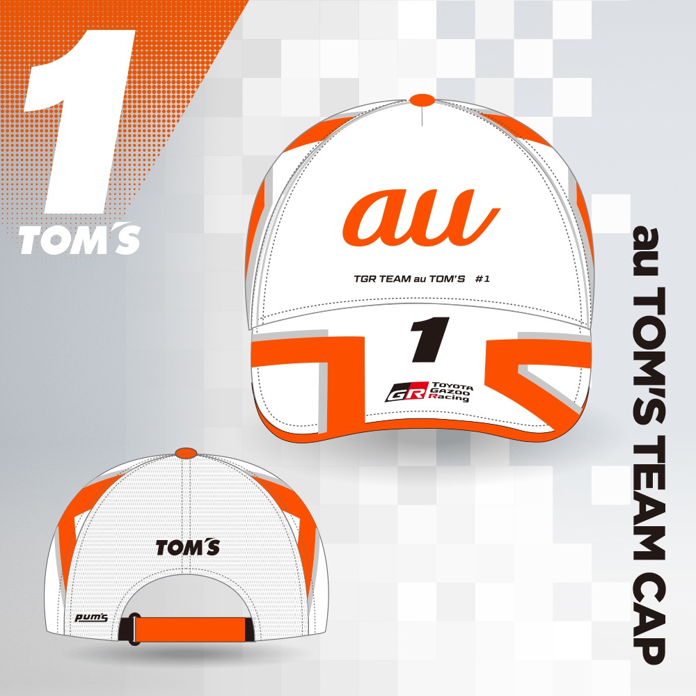 2025 チームキャップ【TGR TEAM au TOM’S】