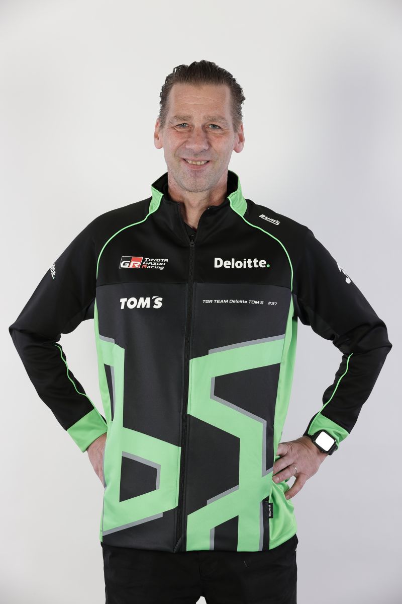 2025 トラックジャケット【TGR TEAM Deloitte TOM'S】