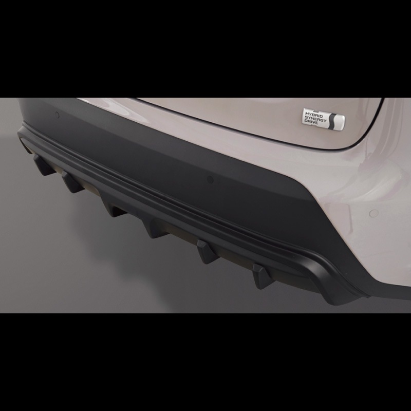 【ヤリスクロス】リヤアンダースポイラー