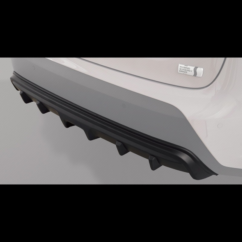 【ヤリスクロス】リヤアンダースポイラー