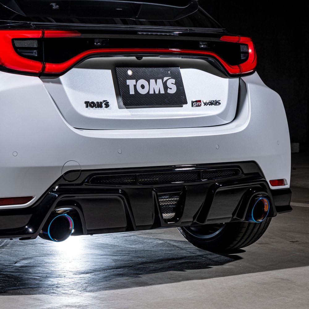 【進化型GRヤリス】リヤバンパーディフューザー