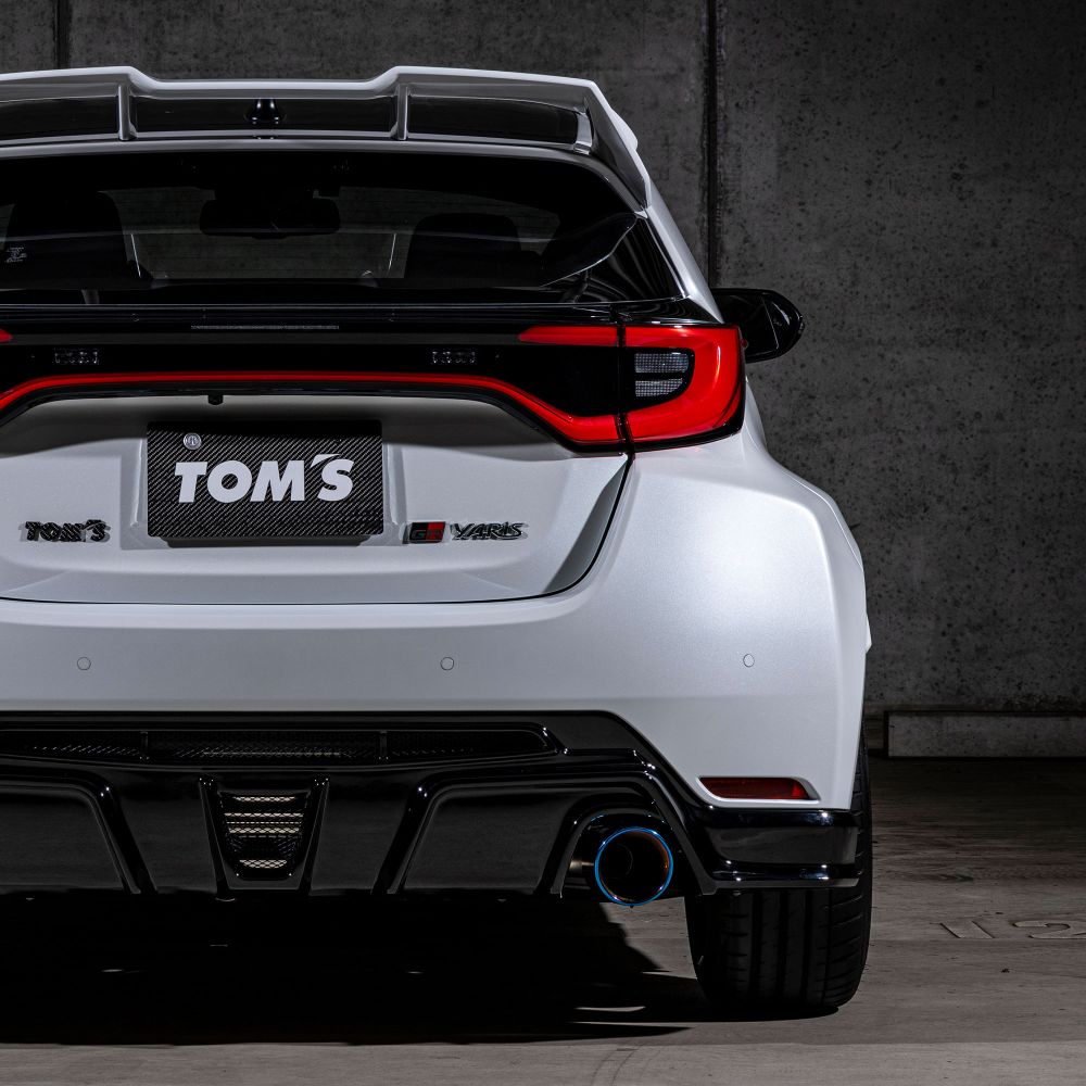 【進化型GRヤリス】リヤバンパーディフューザー