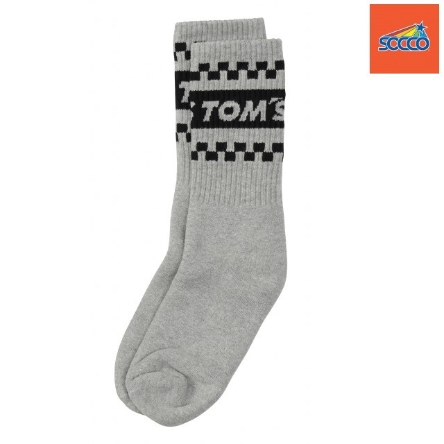 トムスソックス（デザイン2 灰）（ガレージセール）