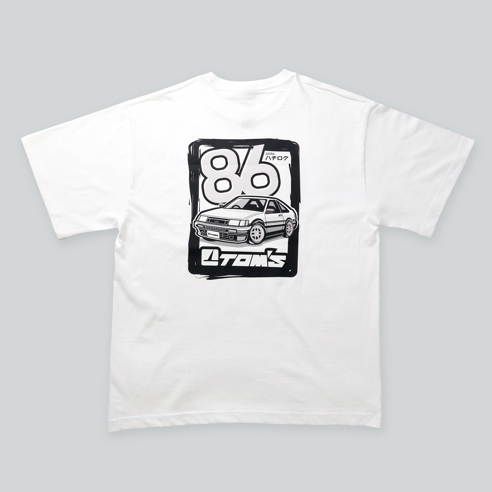 カーデザインTシャツ【AE86】