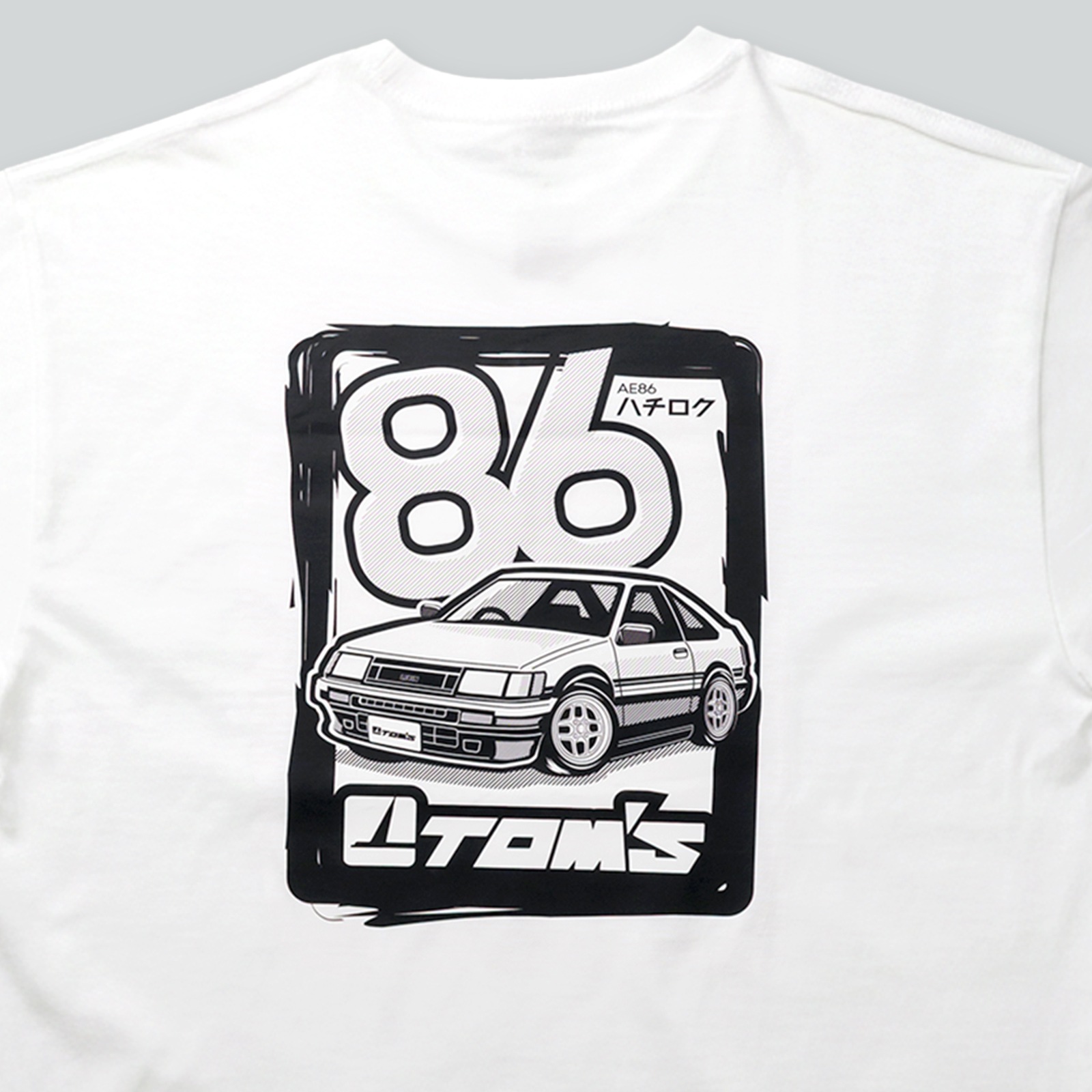カーデザインTシャツ【AE86】