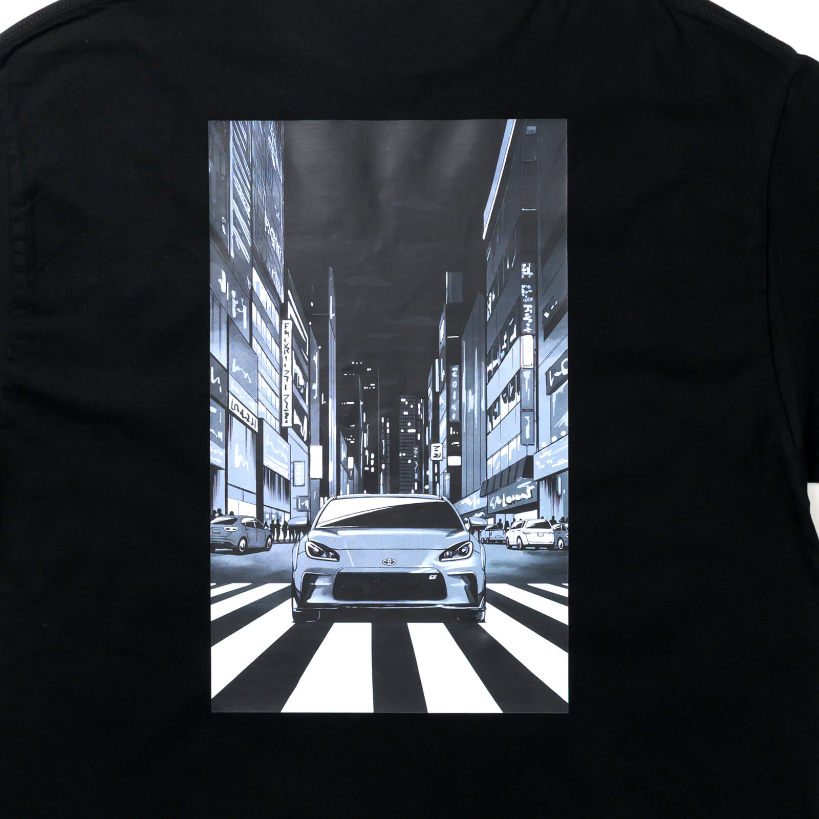 カーデザインTシャツ【夜景GR86】