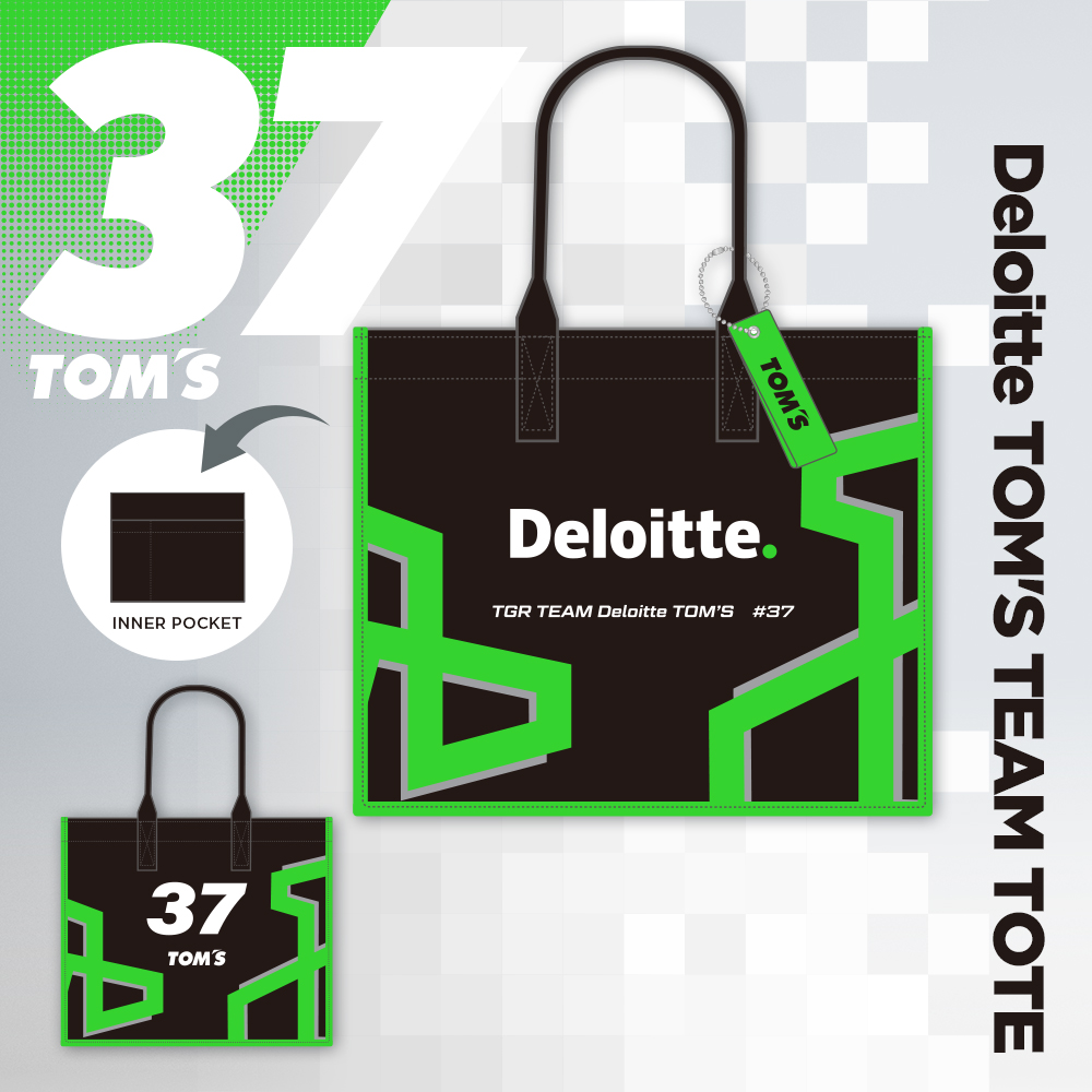2025 トートバッグ【TGR TEAM Deloitte TOM’S】