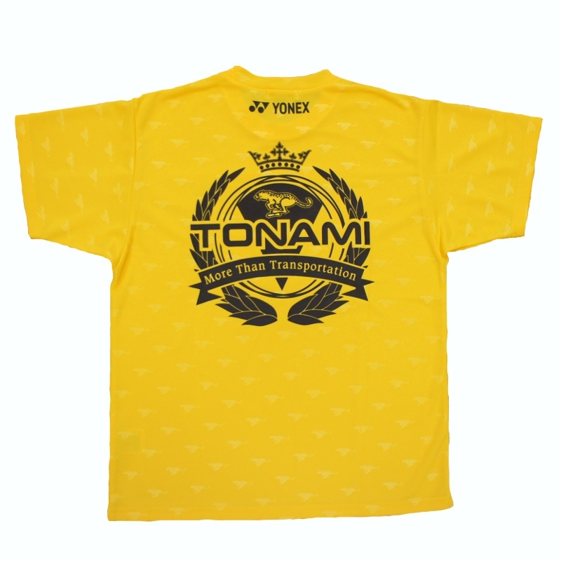 トナミ運輸 YONEX Tシャツ XL YELLOW イエロー YONEXトナミ運輸