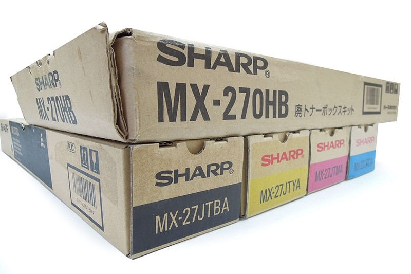 【最安値】MX-61JT 4本セット　シャープ トナー　ブラック大容量 シャープ MX-61JT-BA 純正トナー □ブラック 【大容量】｜プリンターの