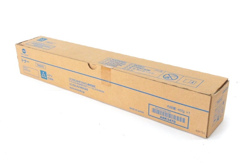 コニカミノルタ TN221 4色セット K/C/M/Y トナー 純正品 Bizhub C287