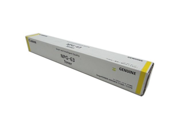 キヤノン Canon NPG-63 イエロー 純正品 | キヤノン,NPG-63 | TONER