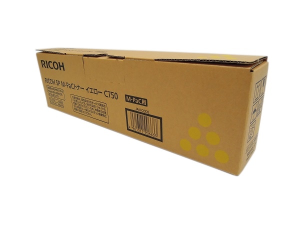 リコー RICOH SP M-PaC トナー C750 イエロー 純正品 | リコー,C750（M
