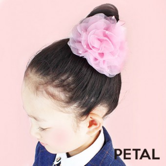 キッズ☆パールぱらぱらふわりんフラワーピン【PETAL MARKET】|ヘアピン|アイテムで選ぶ