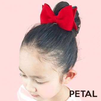 キッズ☆インスタ映え立ち上がるリボンピン【PETAL MARKET】|ヘアピン|アイテムで選ぶ