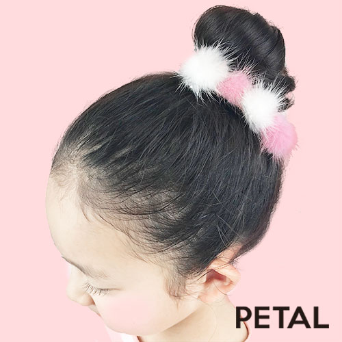 キッズ☆いもむし君のバレッタ【PETAL MARKET】