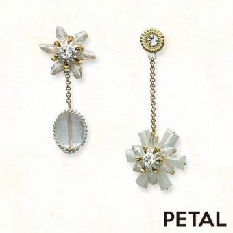ピアス・フルフラワー【PETAL MARKET】