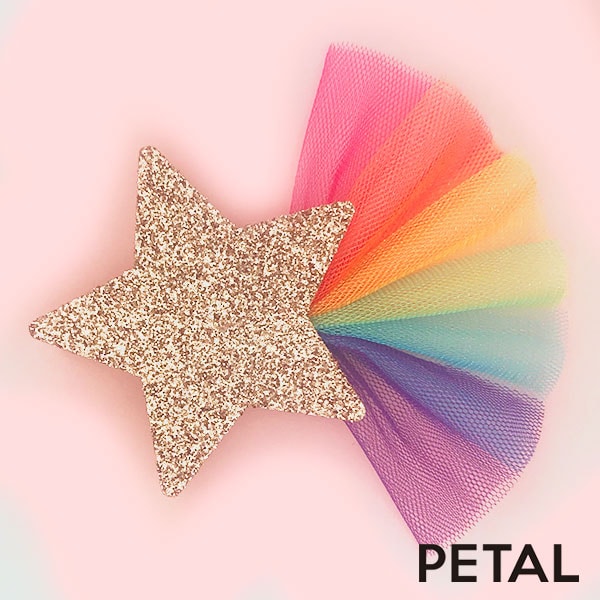 STAR=流れ星ピン【PETAL MARKET】