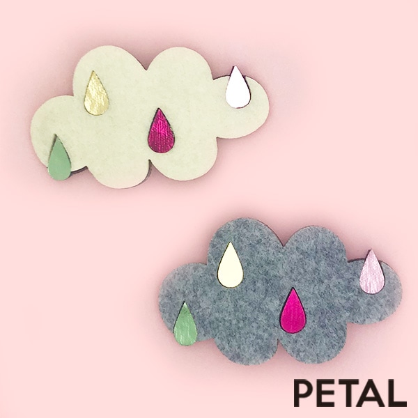 Colorful Cloud=KUMOピン【PETAL MARKET】