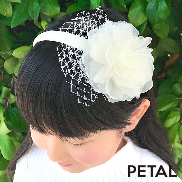KIDS 大人なフラワーカチューシャ【PETAL MARKET】