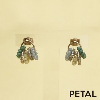 LALAピアス サフラン【PETAL MARKET】