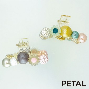 ハナ花クリップ　【PETAL MARKET】