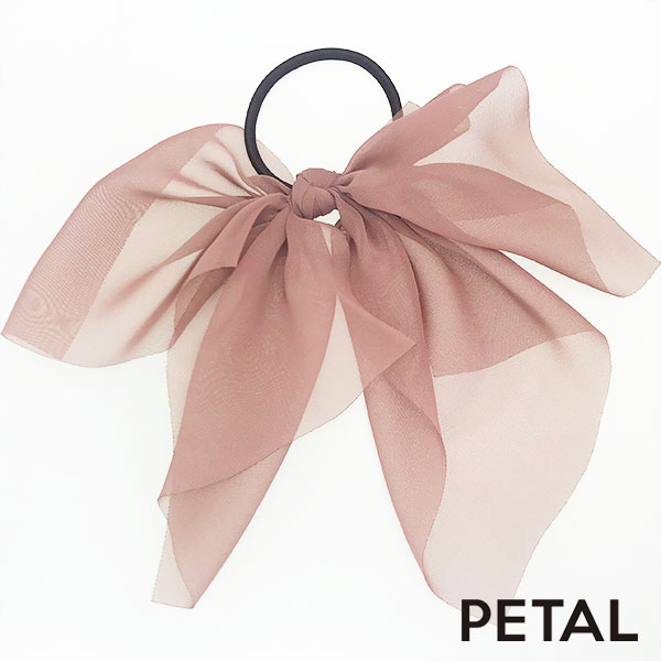 シフォンリボンゴム【PETAL MARKET】