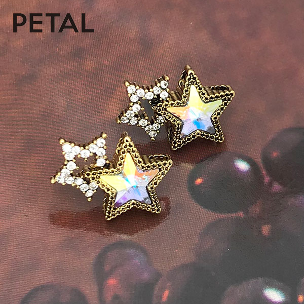 ピアス・スタービジュービジュー【PETAL MARKET】