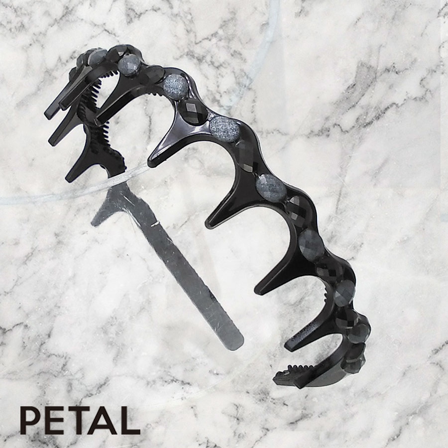 BLACKシリーズ タイトカチューシャ【PETAL MARKET】