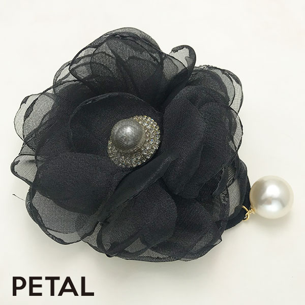 高貴でおおきなお花ゴム【PETAL MARKET】